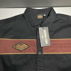 Size 3XL Men’s Harley Davidson Mechanic Shirt New with Tags